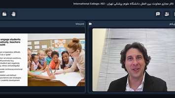  وبینار بین‌المللی Exploring the Concept and Practice of Creativity in English Language Teaching برگزار شد 